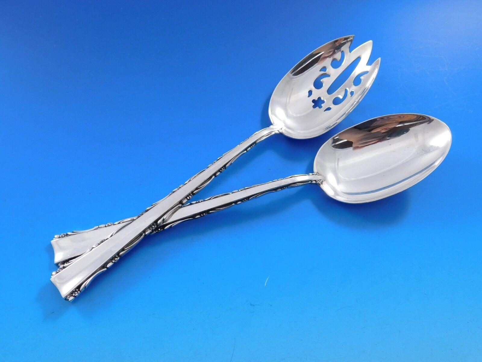 Argento 925 Madrigal by Lunt Silver Set di posate in argento sterling per 12 persone Servizio 68 pezzi in vendita