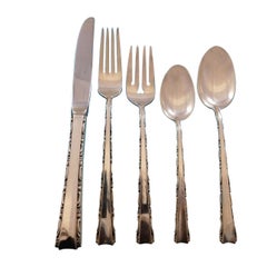 Madrigal by Lunt Sterling Silver Flatware Set for 6 Service 33 Pieces