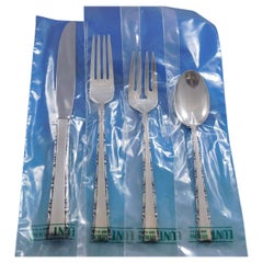 Madrigal by Lunt Sterling Silver Flatware Set for 8 Service 36 Pieces New