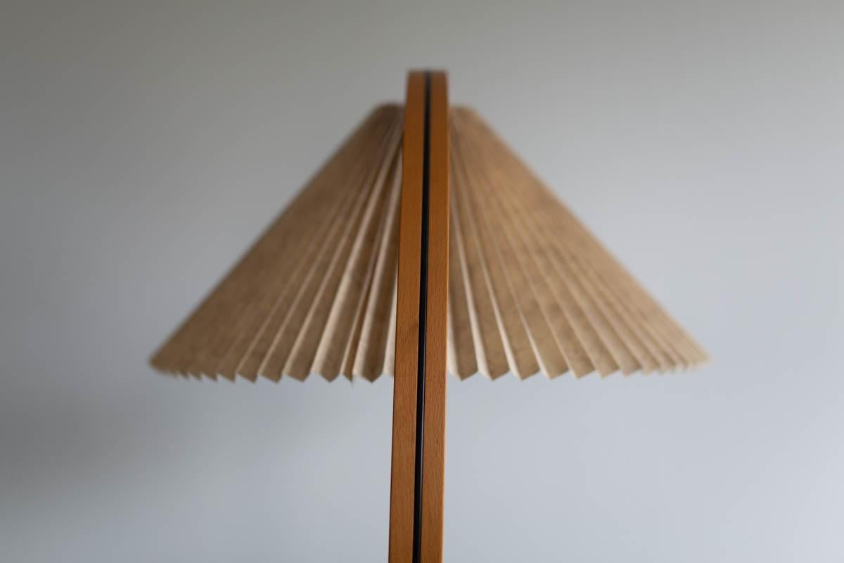 Mads Caprani Floorlamp with Cast Iron Base, 1970s 5