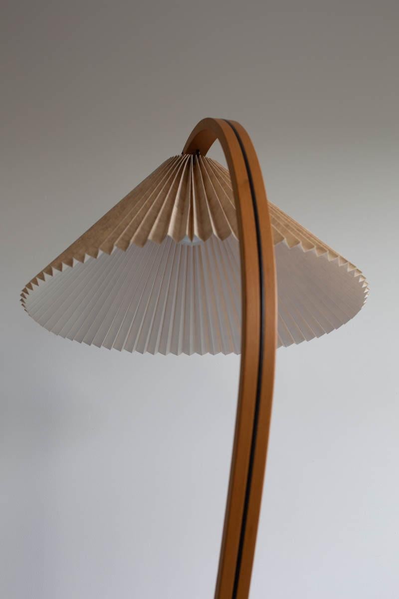 Mads Caprani Floorlamp with Cast Iron Base, 1970s 3