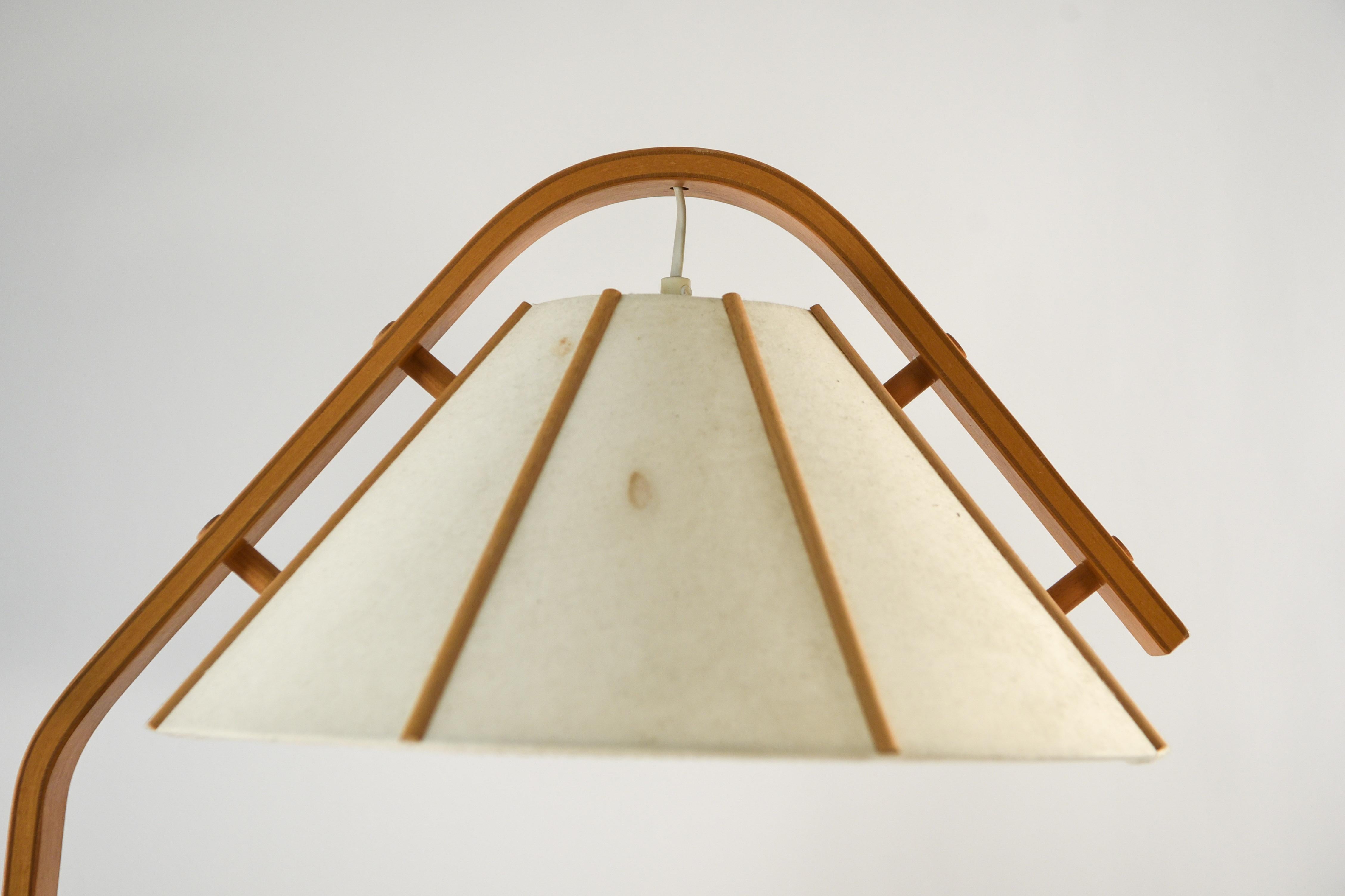 Mads Caprani Style Bentwood Lamp 2