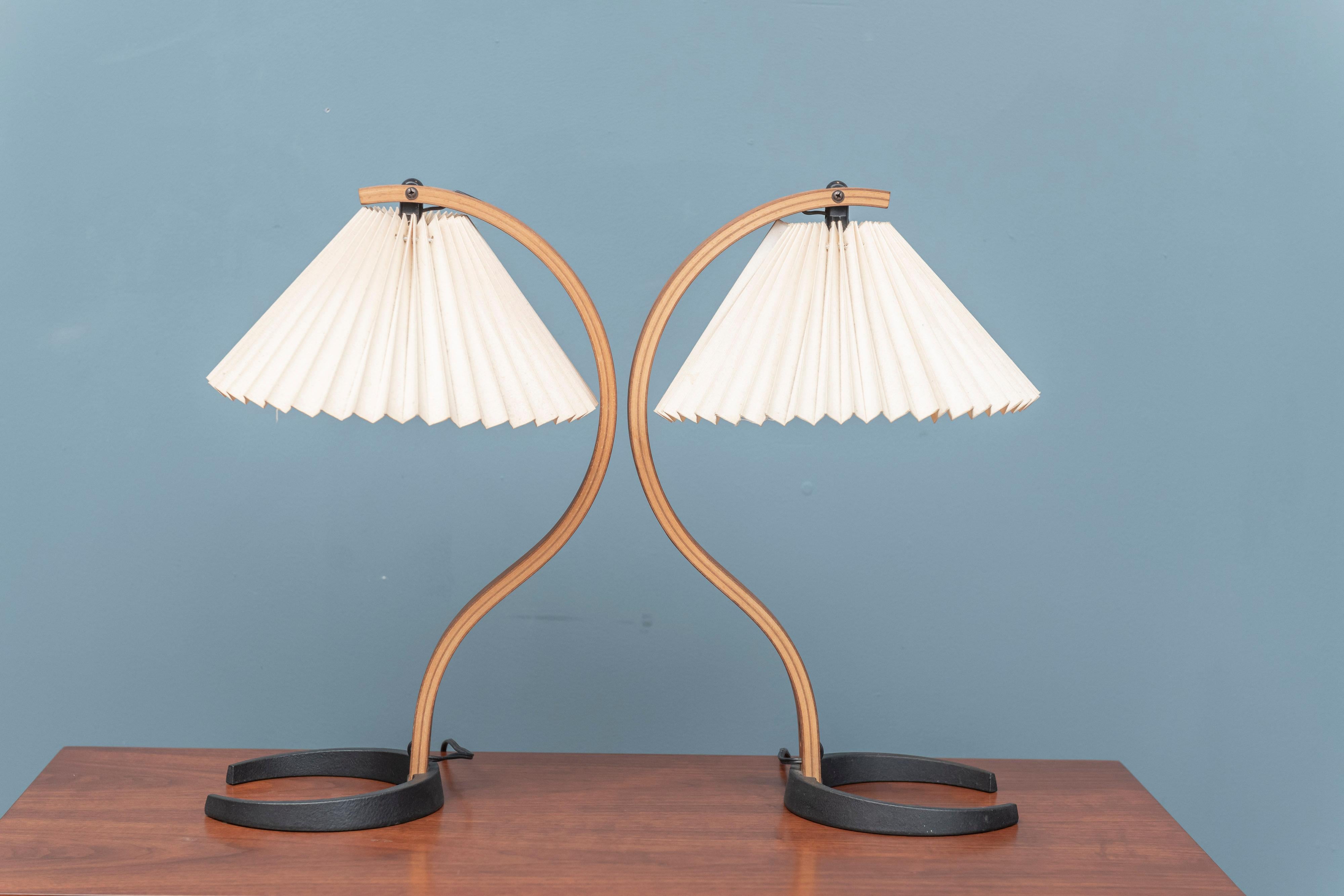 Late 20th Century Mads Caprani Table Lamps, Model 841