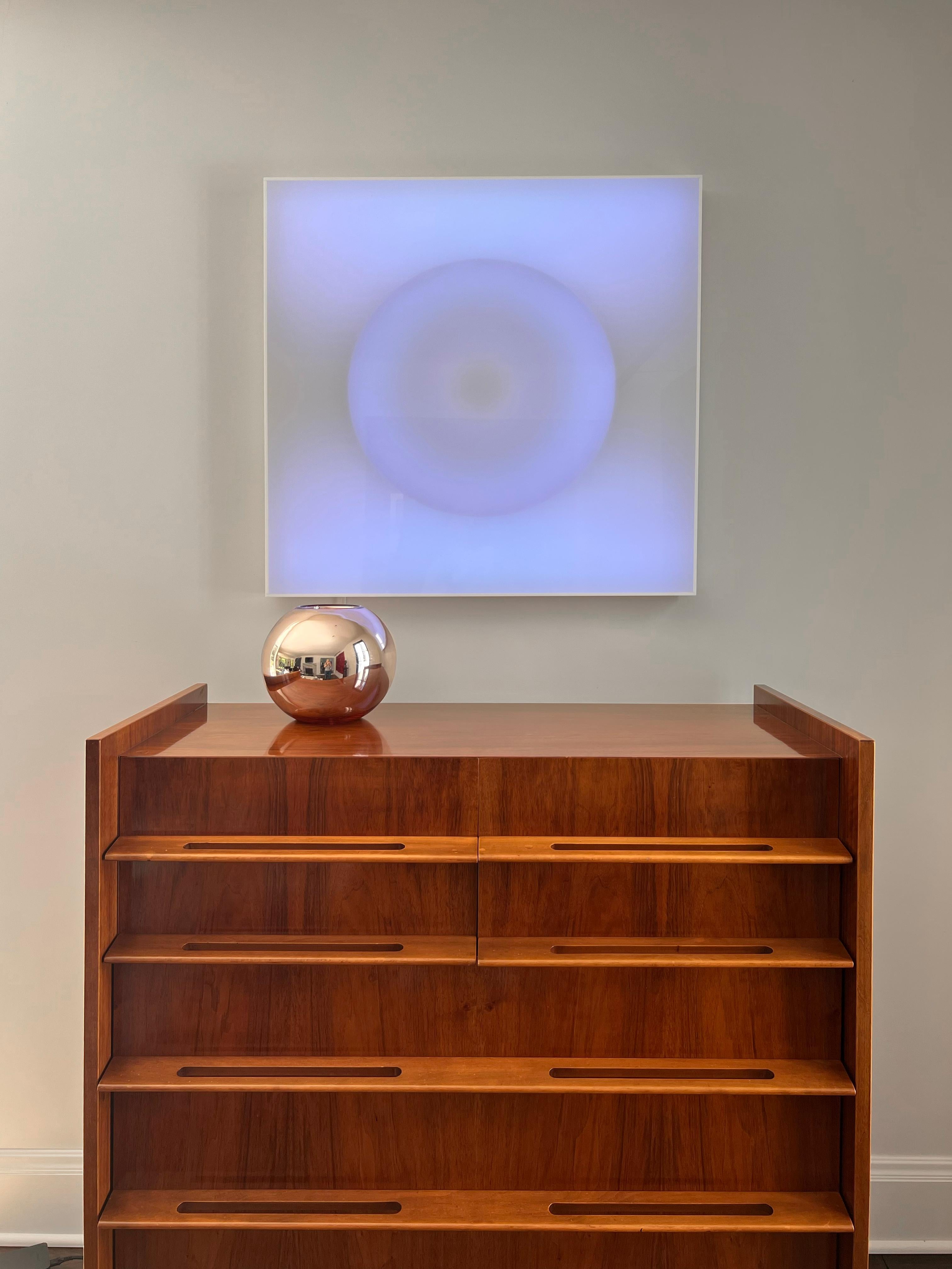 I/O led light box, wall mount - Contemporary Sculpture by Mads Christensen
