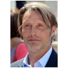 Used Mads Mikkelsen Authentic Strand of Hair