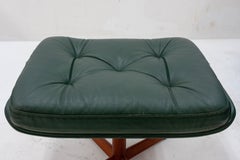 Madsen and Schübel Lounge Chair and Ottoman, 1960s