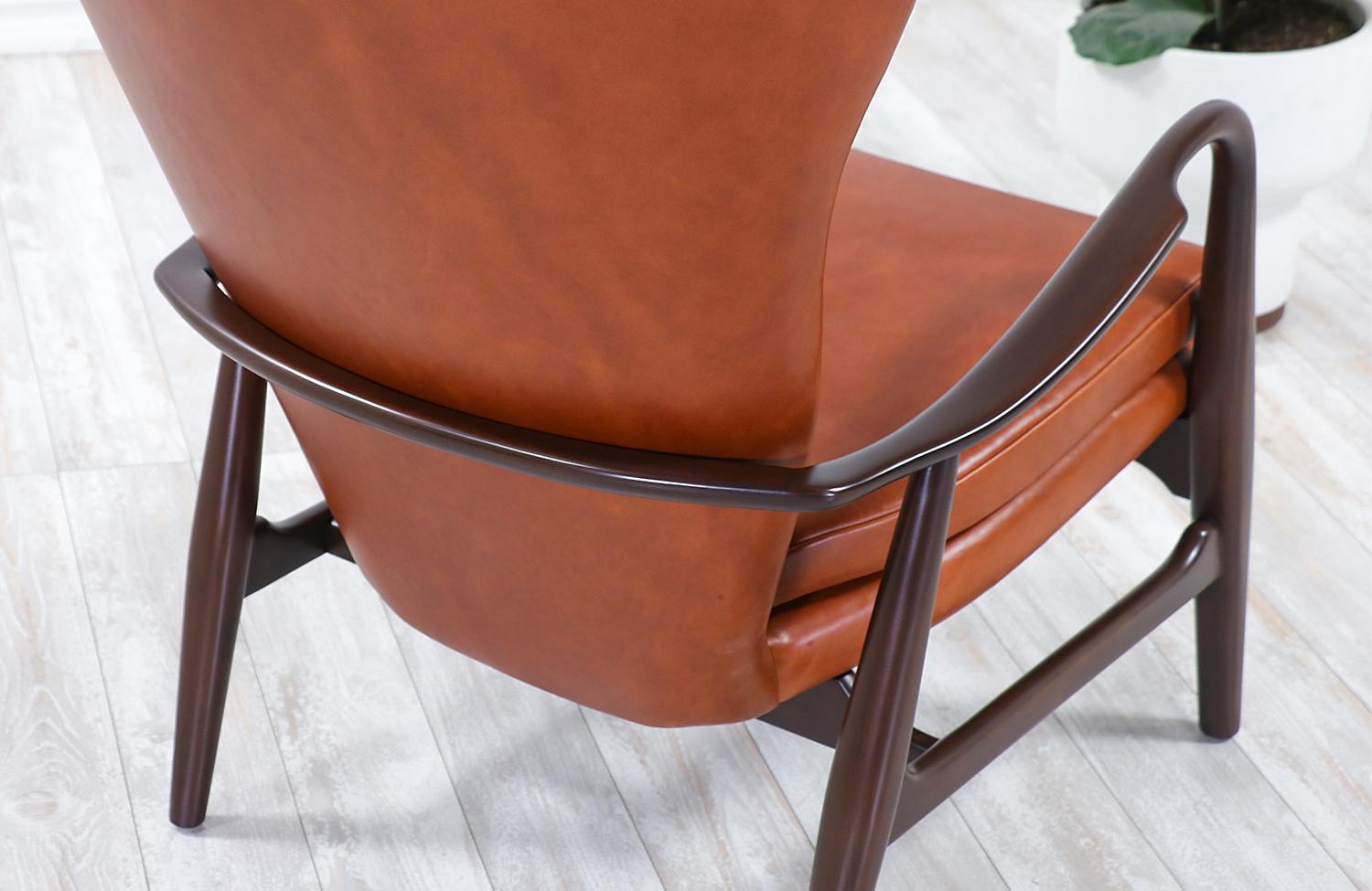 Madsen & Schubel Model 280 Wingback Lounge Chair for Vik & Blindheim 2