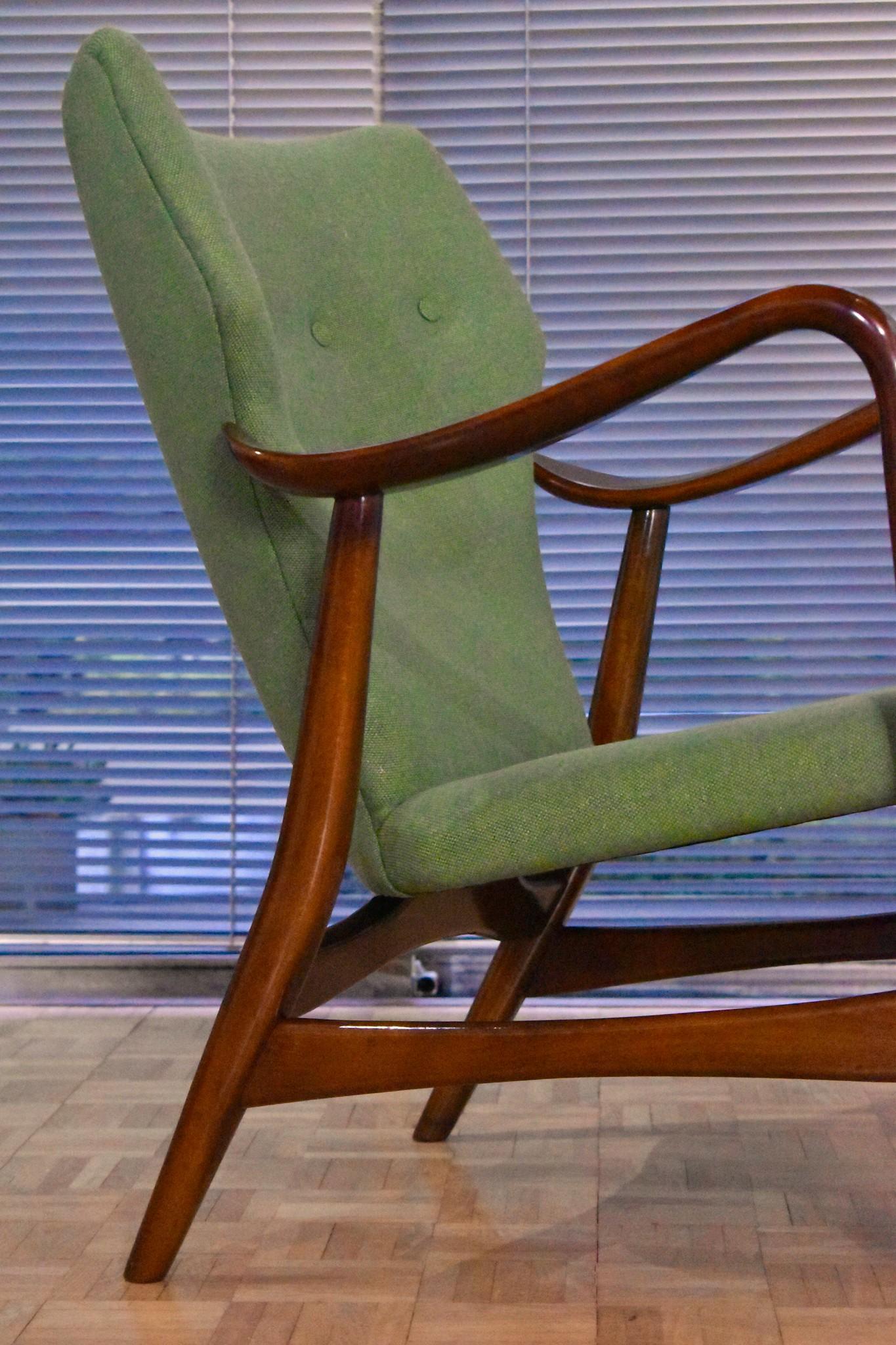 Scandinavian Modern Madsen & Schubell Lounge Chair