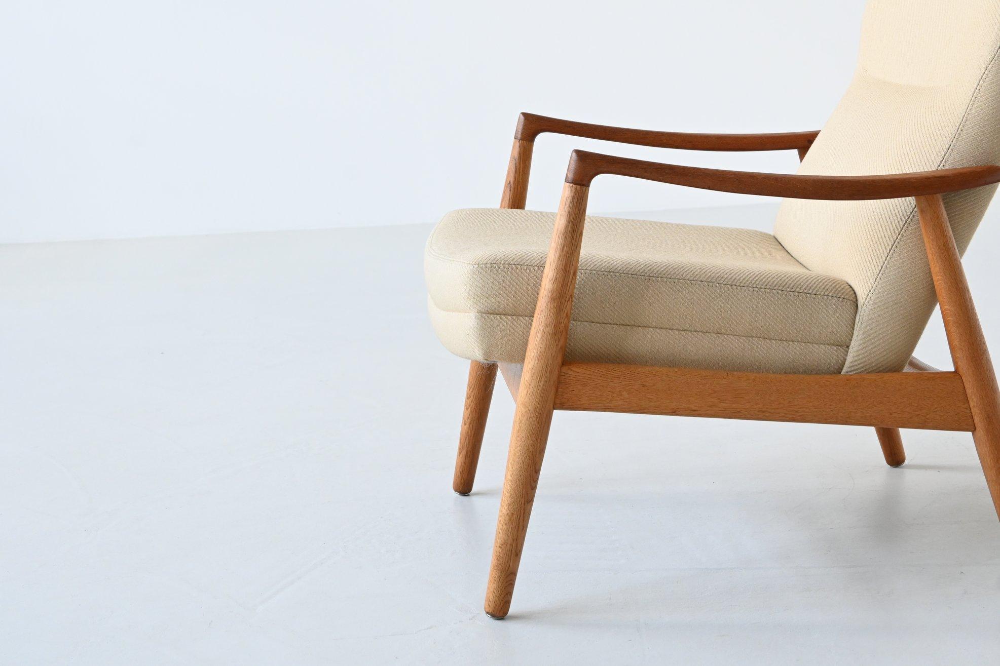 Fabric Madsen & Schubell Mette lounge chair Bovenkamp The Netherlands 1960 For Sale