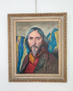 Portrait of Russian poet Ivanov