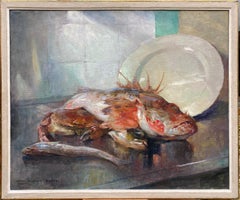 Un poisson-scorpion, Jacques Madyol, Bruxelles 1871 - 1950, Peintre belge