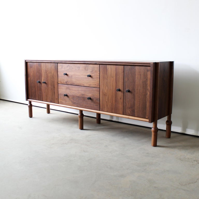 Brass Mae Credenza, Sideboard by Crump and Kwash For Sale