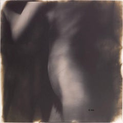 30x30" Schwarz-Weiß-Fotografie von Akten - Mann und Frau, Akt 12