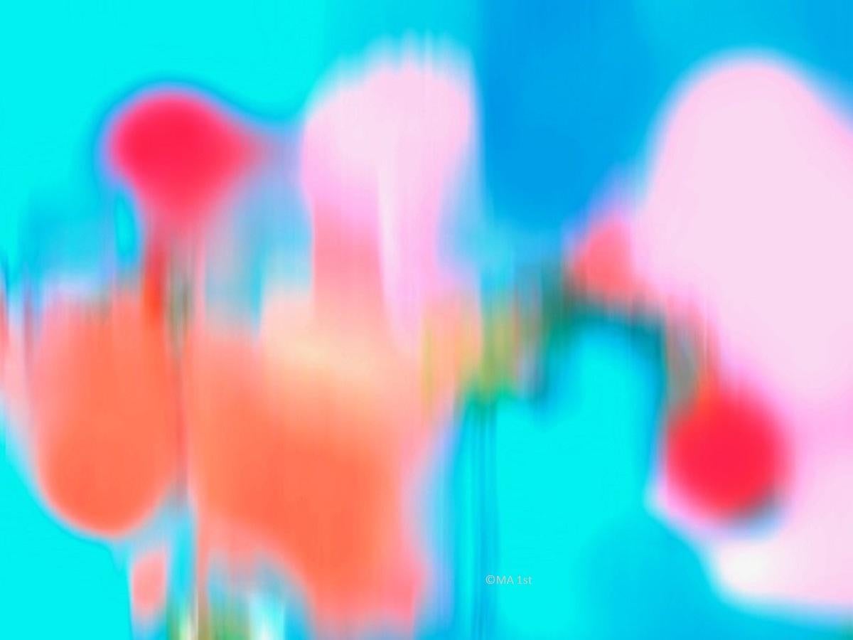 30x40" Abstract photography - Abstract Flowers