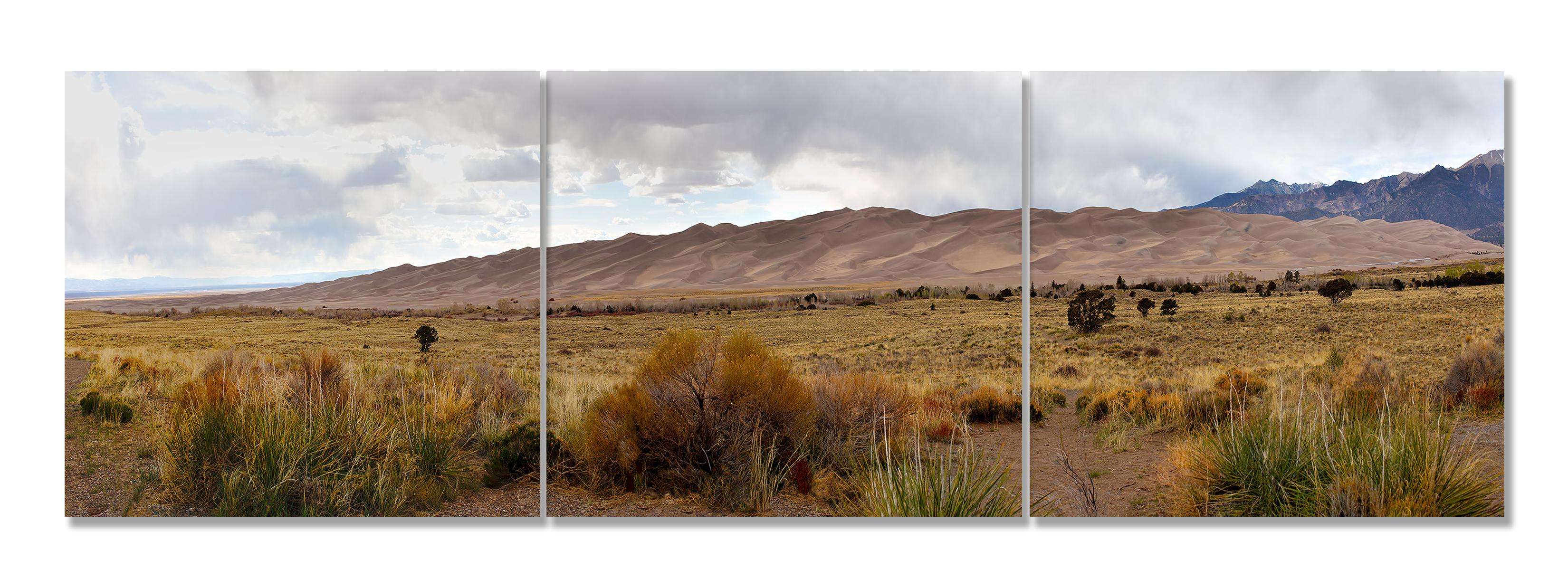 30x96 in. Colorado Cripple Creek Path, Landschaft, ungerahmt C Drucke für 2 Tafeln – Photograph von MAE Curates