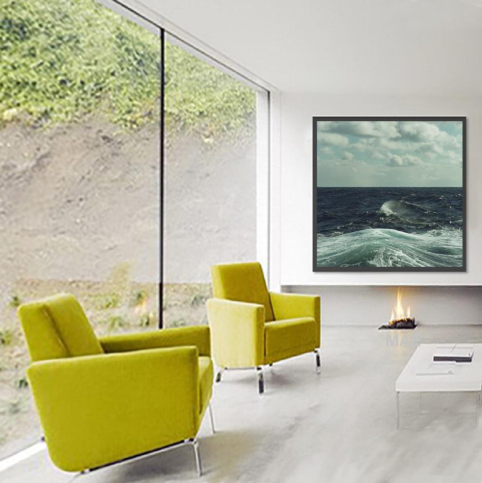 Atlantic Ocean Series - #4 NS - Meer, Wasser, Landschaft, Natur - ungerahmt im Angebot 4