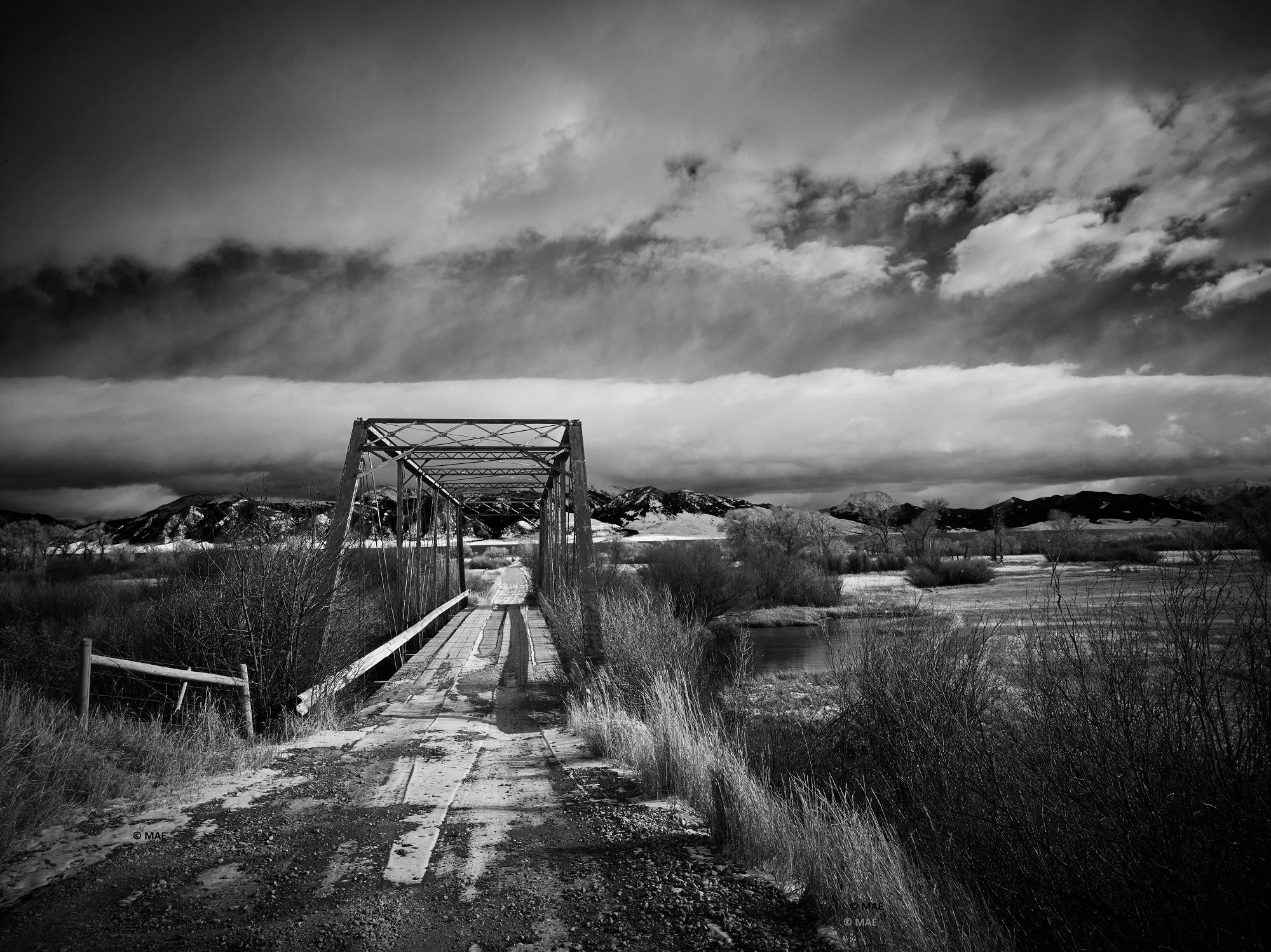 MAE Curates Landscape Photograph - Black and White Photography of American landscape series "Yellowstone" n.1
