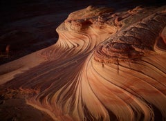 Color Photography of American landscape series - The Wave, Paria Canyon, Arizona