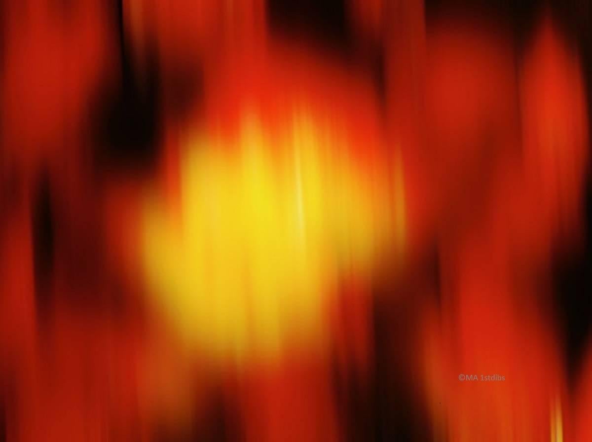 MAE Curates Abstract Photograph - Intensity - 30x40in. mounted ready to install