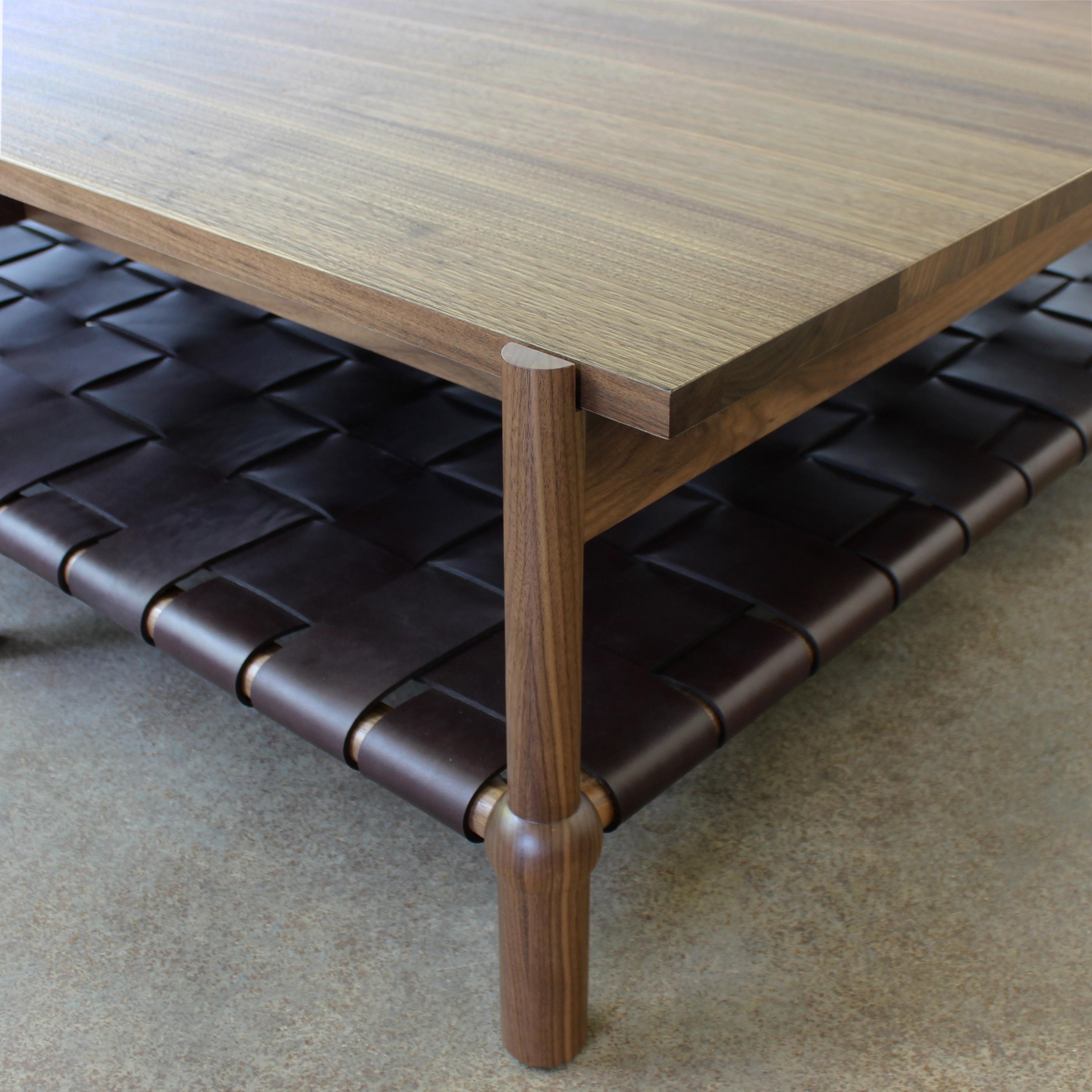 Oiled Mae Modern Coffee Table by Crump and Kwash For Sale