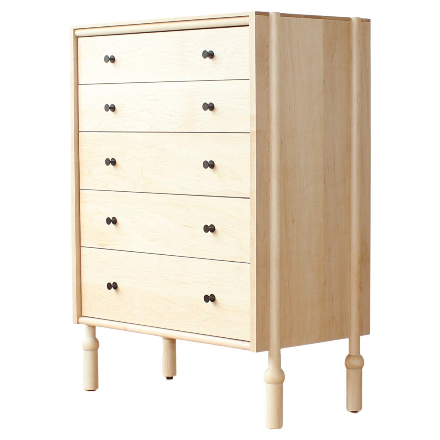 Mae Modern Highboy Dresser by Crump and Kwash