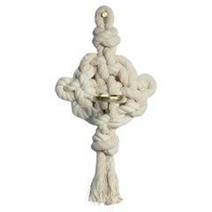 Maeduep: An aubergine #2. Candle sconce / Backflow Incense