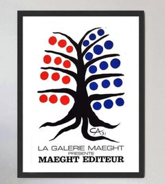 Cartel original de Maeght Editeur, obra de Alexander Calder, 1971