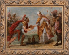 Abraham and Melchizedek, 17th Century  MAERTEN DE VOS (1523-1603) 