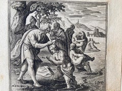 Maerten De Vos, Baptista Vrints, Christ Baptism, Engraving, Old Master