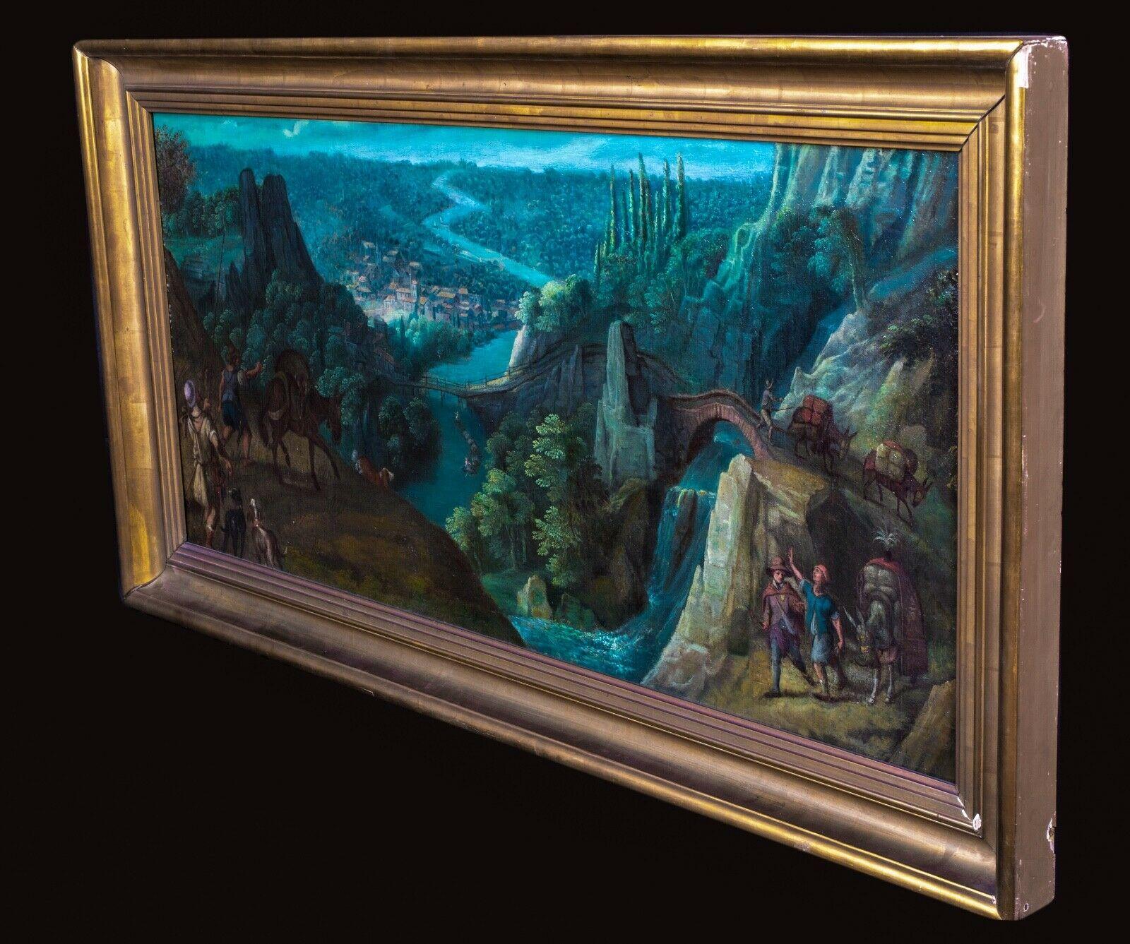 Travellers In A Mountain River Landscape, 17th Century Studio Maerten RYCKAERT 2