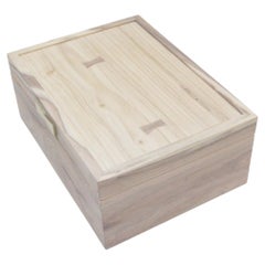 Boîte ou boîte à cigares décorative à couvercle Mesquite du Chili "Maestro"