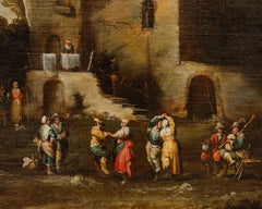 Master of the Ligurian School, Rural Landscape with Figures