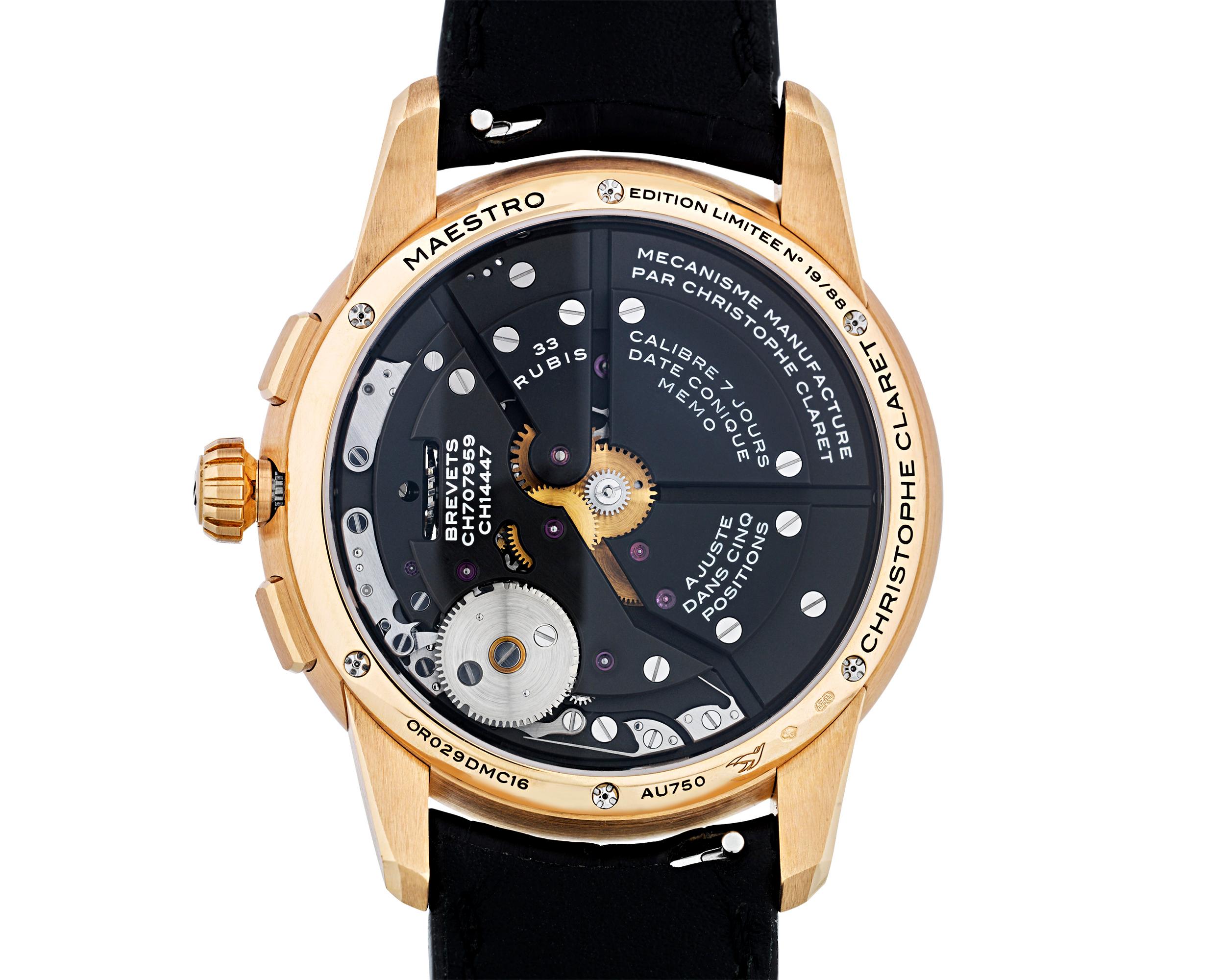 Round Cut Maestro Limited Edition Watch by Christophe Claret