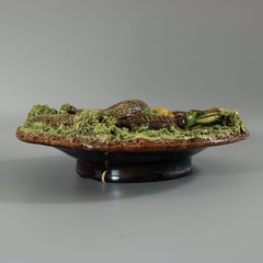 Mafra Palissy Majolica Snake & Reptiles Wall Plate