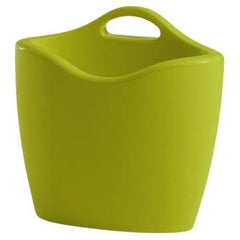 Mag Lime Green Magazine Rack by Eli Jacobson