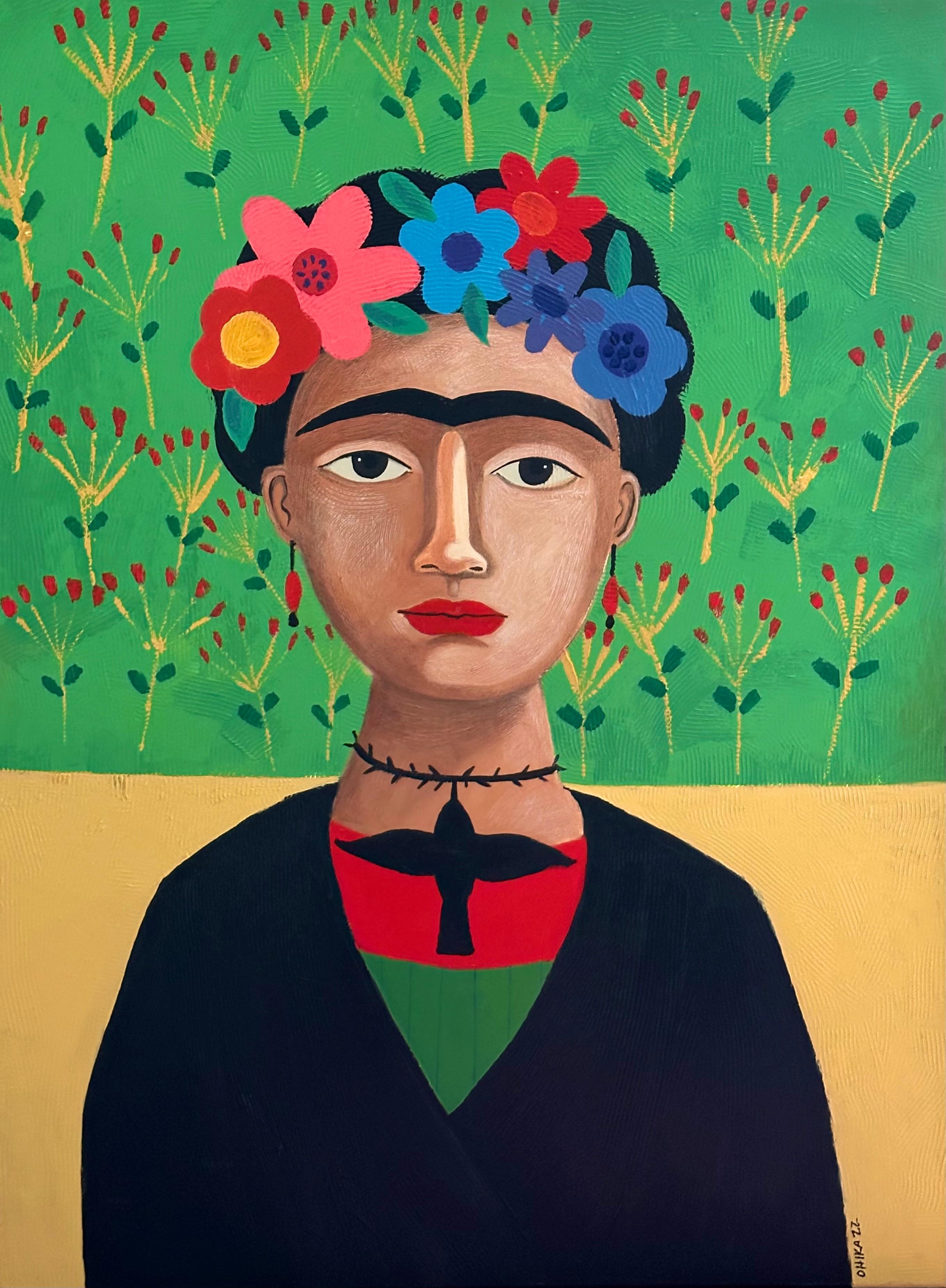 Magaly Ohika Figurative Painting - Frida Kahlo