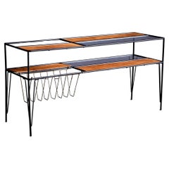 Magazine and Minibar Table