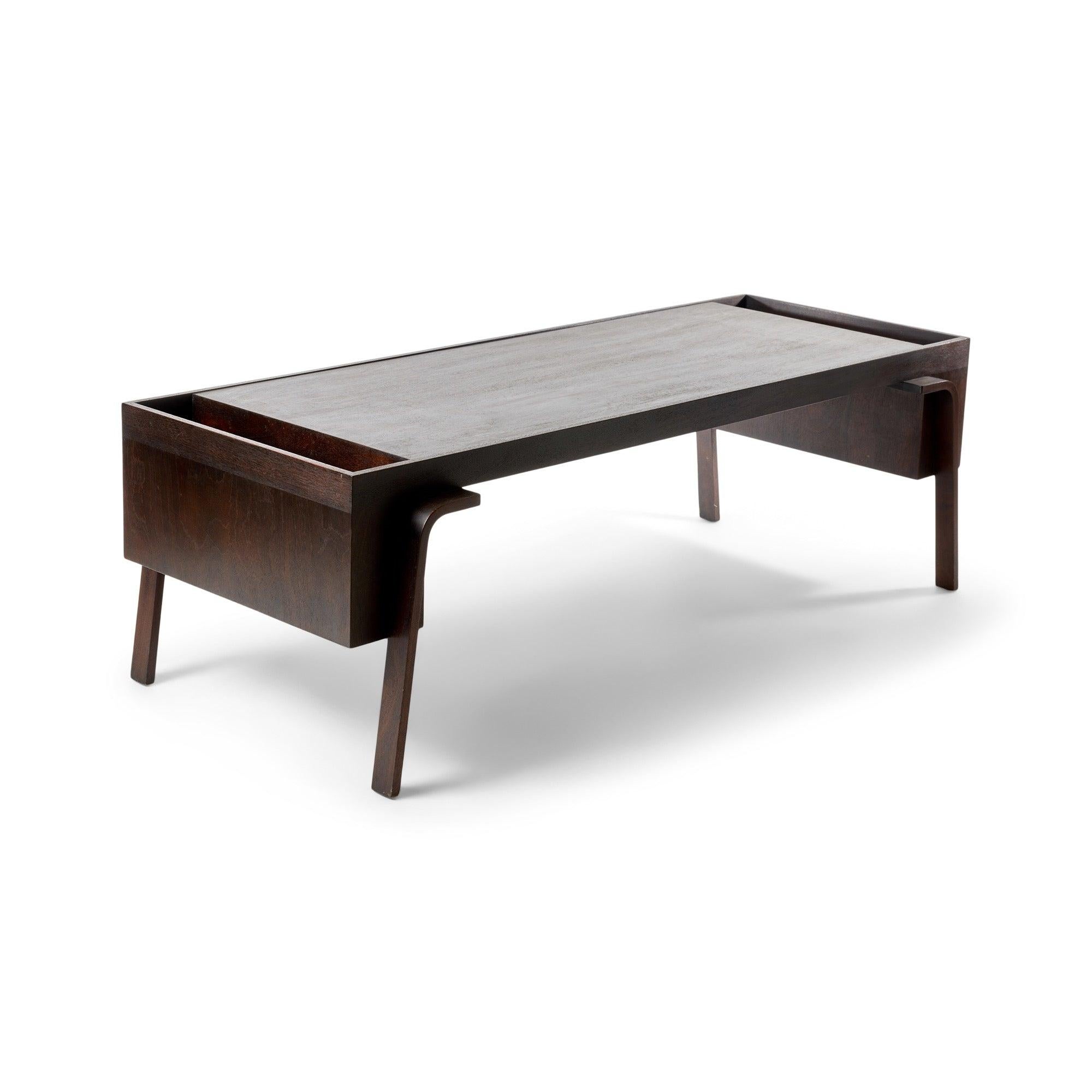 American Magazine Box Low Table by Edward Wormley for Dunbar, 1950's For Sale