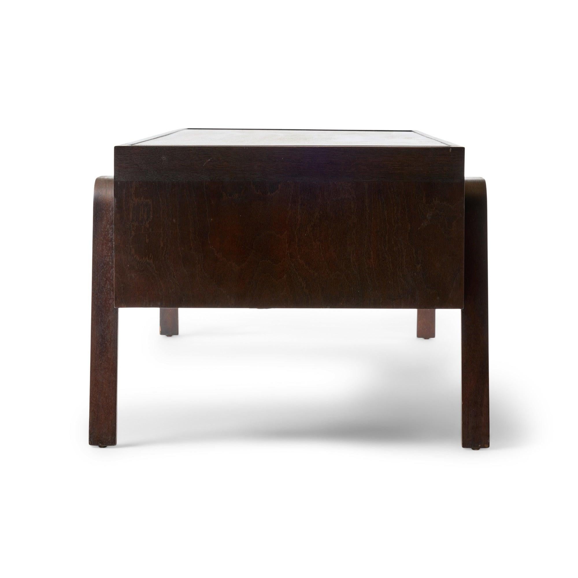 Magazine Box Low Table by Edward Wormley for Dunbar, 1950's In Excellent Condition For Sale In Sagaponack, NY