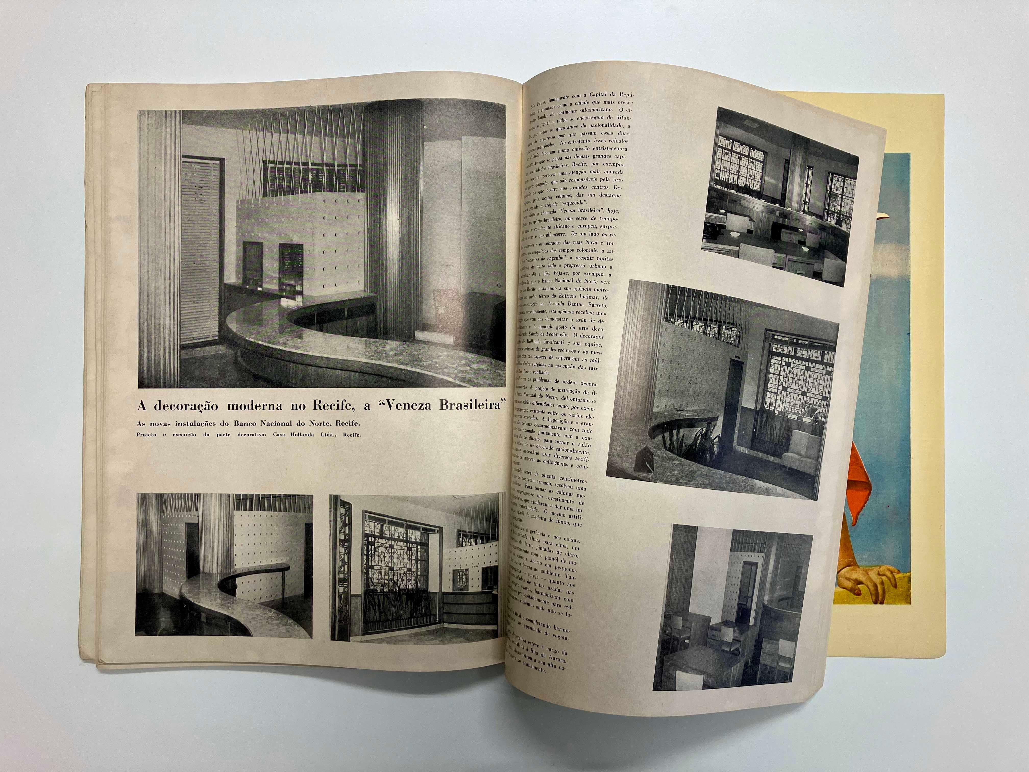 Brazilian Magazine “Habitat”, nº15, by Lina Bo Bardi & Pietro Maria Bardi. Brazil 1954 For Sale