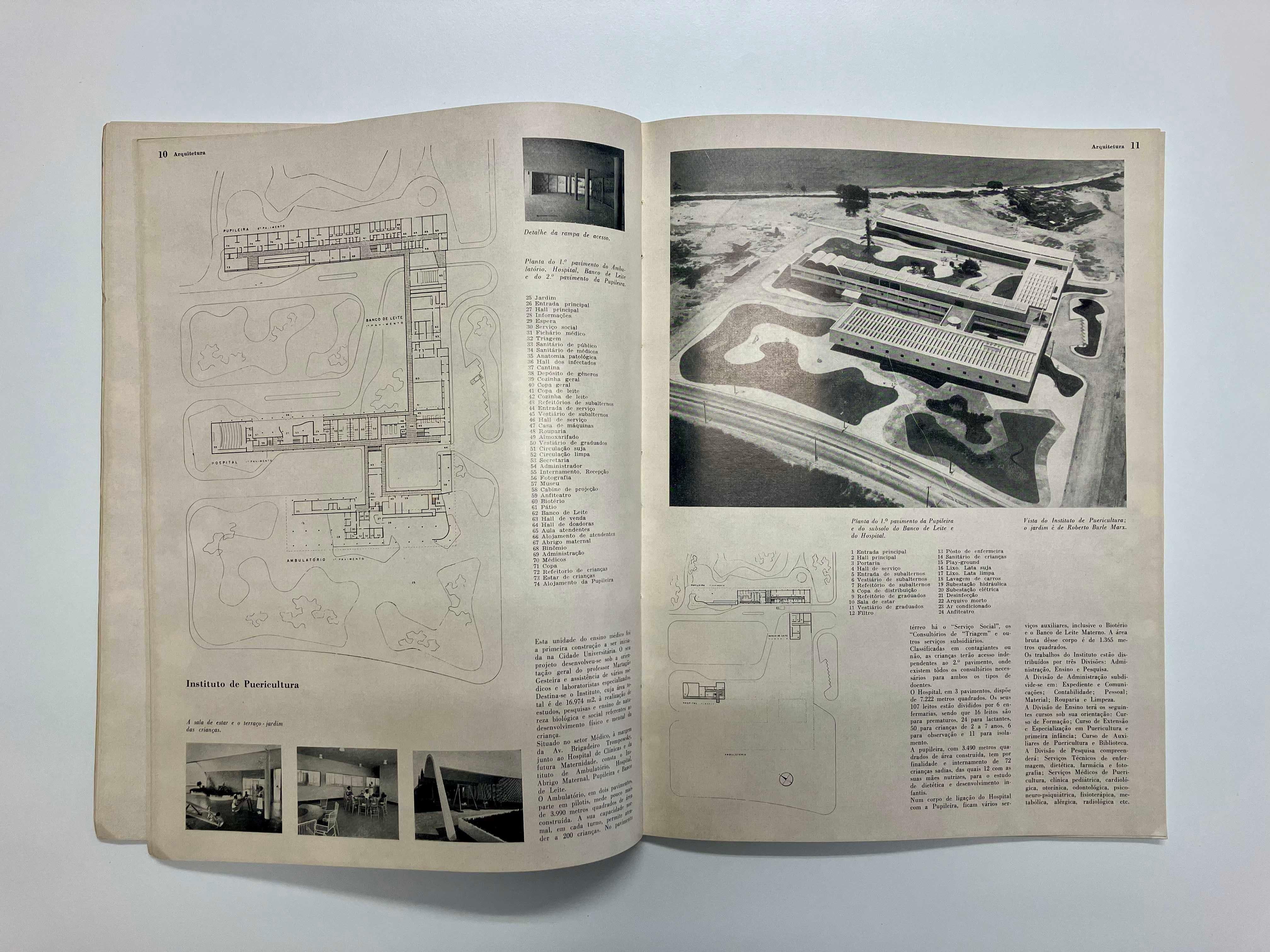 Magazine “Habitat”, nº15, by Lina Bo Bardi & Pietro Maria Bardi. Brazil 1954 In Good Condition For Sale In Barcelona, ES