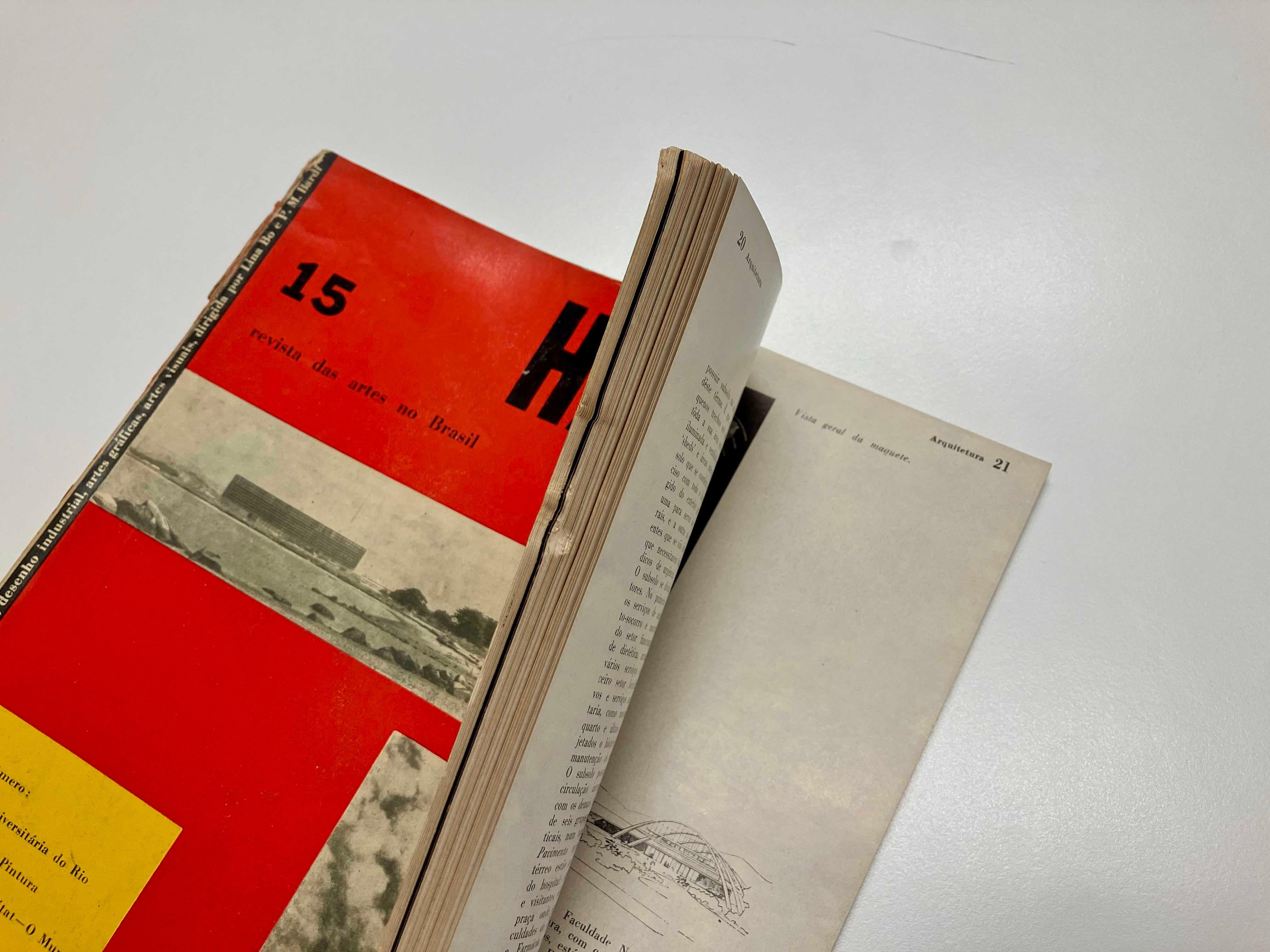 Magazine “Habitat”, nº15, by Lina Bo Bardi & Pietro Maria Bardi. Brazil 1954 For Sale 2
