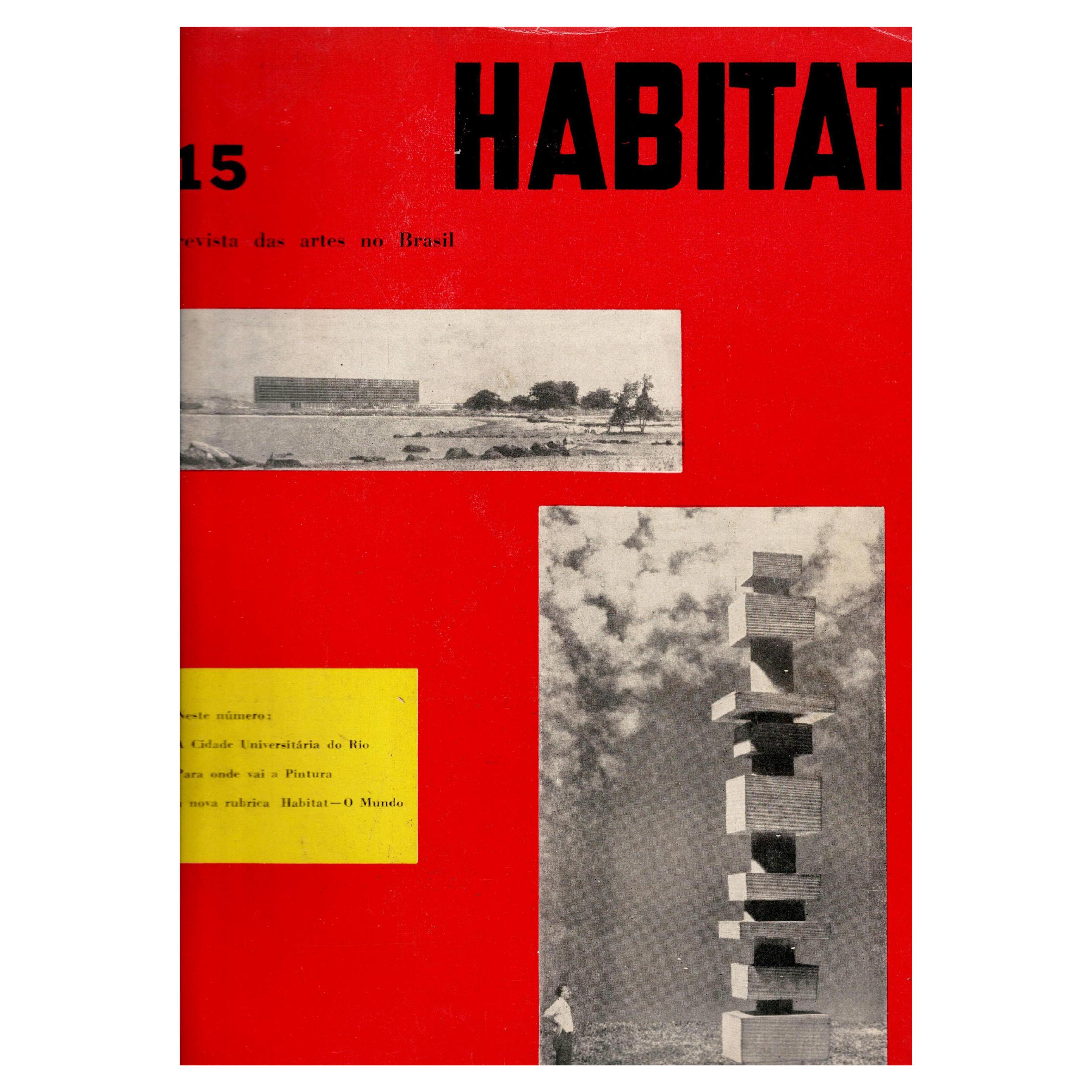 Magazine “Habitat”, nº15, by Lina Bo Bardi & Pietro Maria Bardi. Brazil 1954