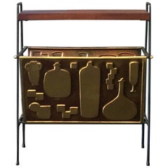 Metal Magazine Racks and Stands
