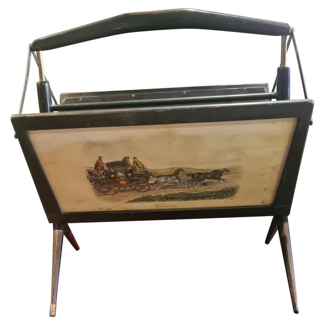 Magazine Holder from the 60s at 1stDibs