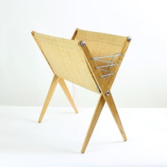 Magazine Holder in Wood, Czechoslovakia 1960s