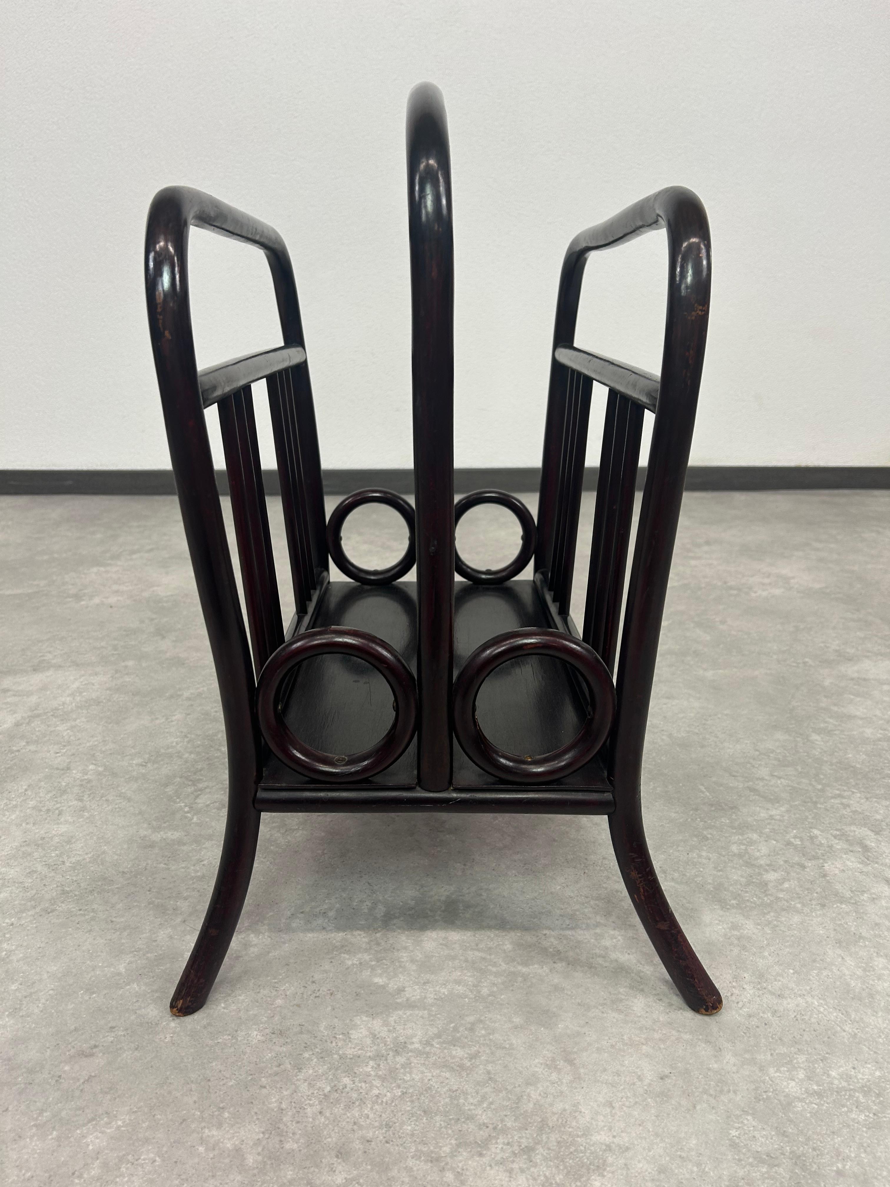 Austrian Magazine holder no.33 by Thonet For Sale