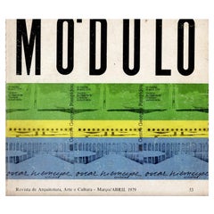 Zeitschrift Módulo nº53, von Oscar Niemeyer. Brasilien, 1979.