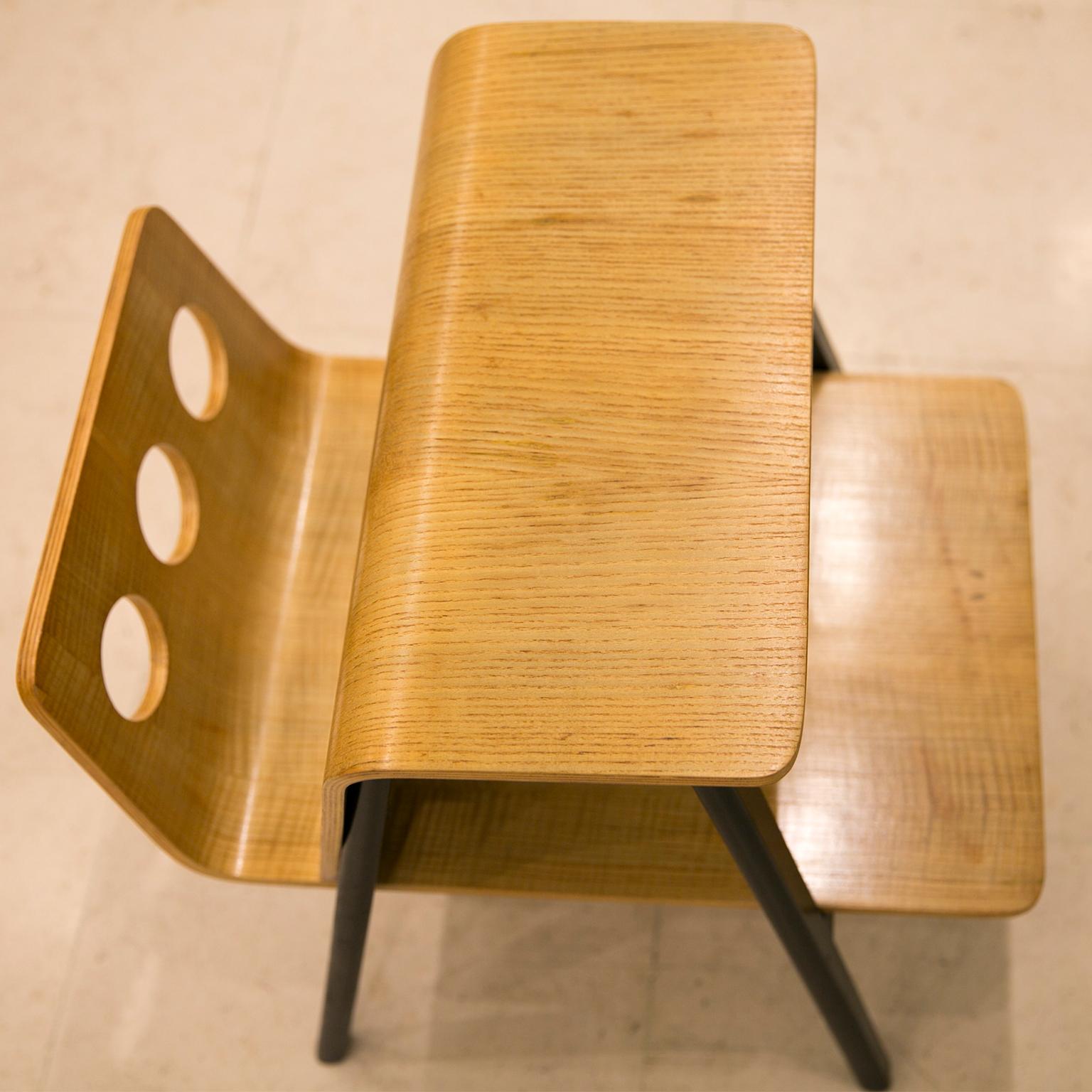 Mid-20th Century Magazine Rack by Cor Alons for Gouda Den Boer, 1950