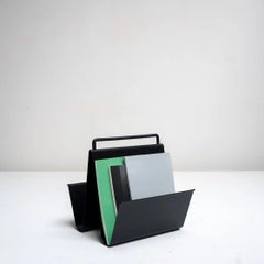 Portariviste di Pete Sans per Nro, Spagna, anni '80, design geometrico